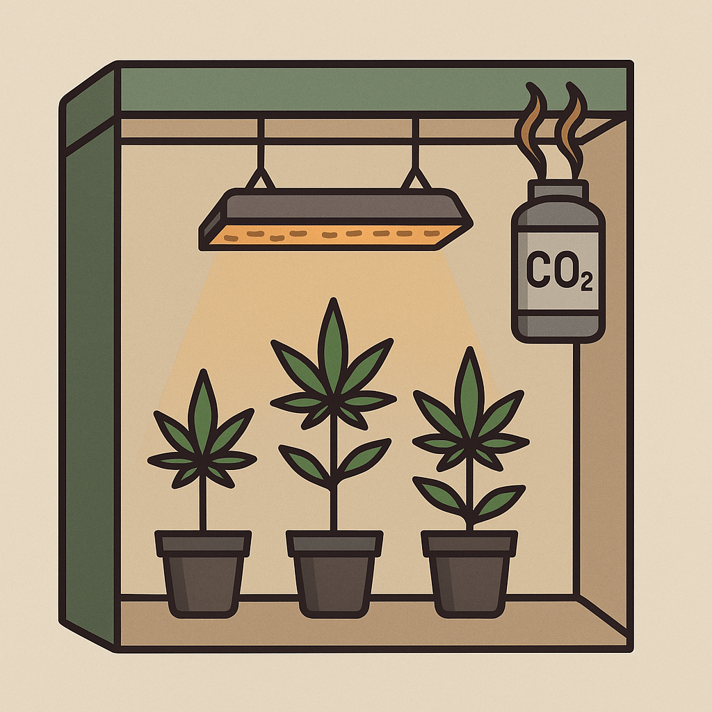 CO₂ in Grow Tents & Rooms: How to Add It, When to Use It, and What You’ll Need - Green Thumb Depot