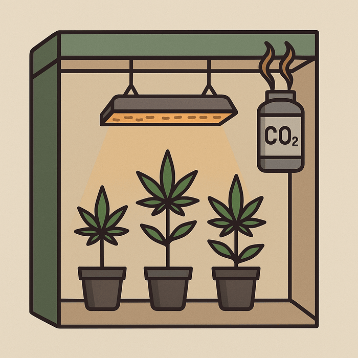 CO₂ in Grow Tents & Rooms: How to Add It, When to Use It, and What You’ll Need - Green Thumb Depot