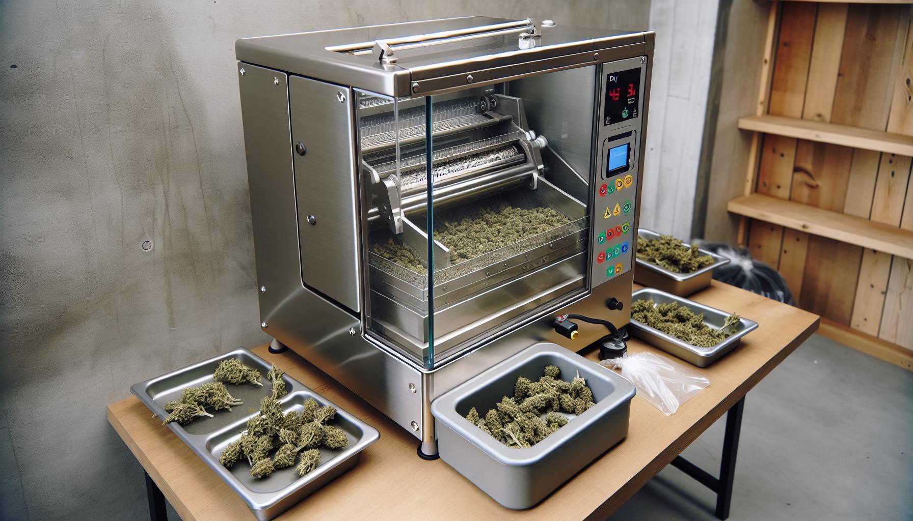 Dry Bud Trimming Machine | What is it and How it Works - Green Thumb Depot