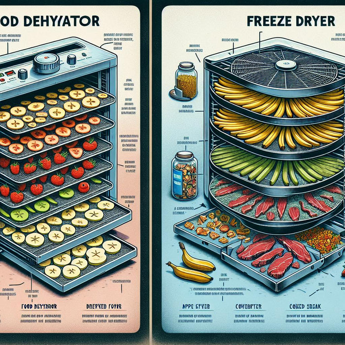 Food Dehydrator vs Freeze Dryer | Key Differences - Green Thumb Depot