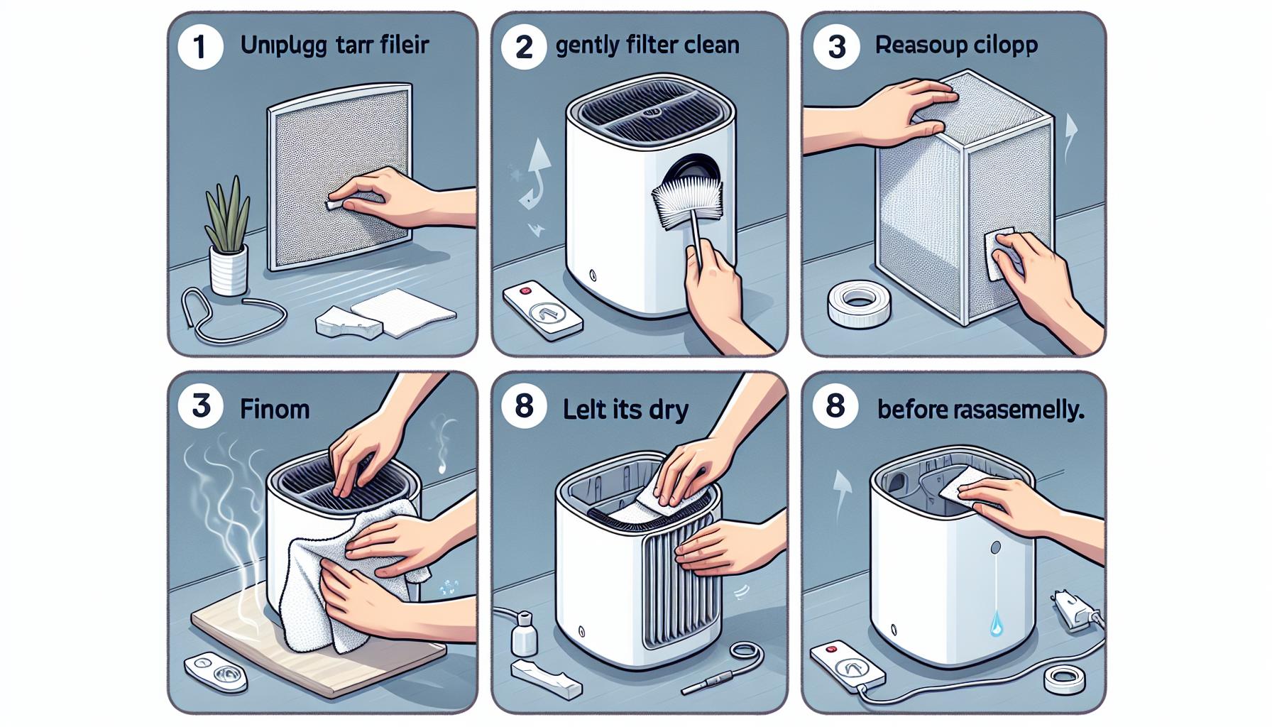 How to Clean Air Purifier | Step-by-Step Cleaning Guide - Green Thumb Depot