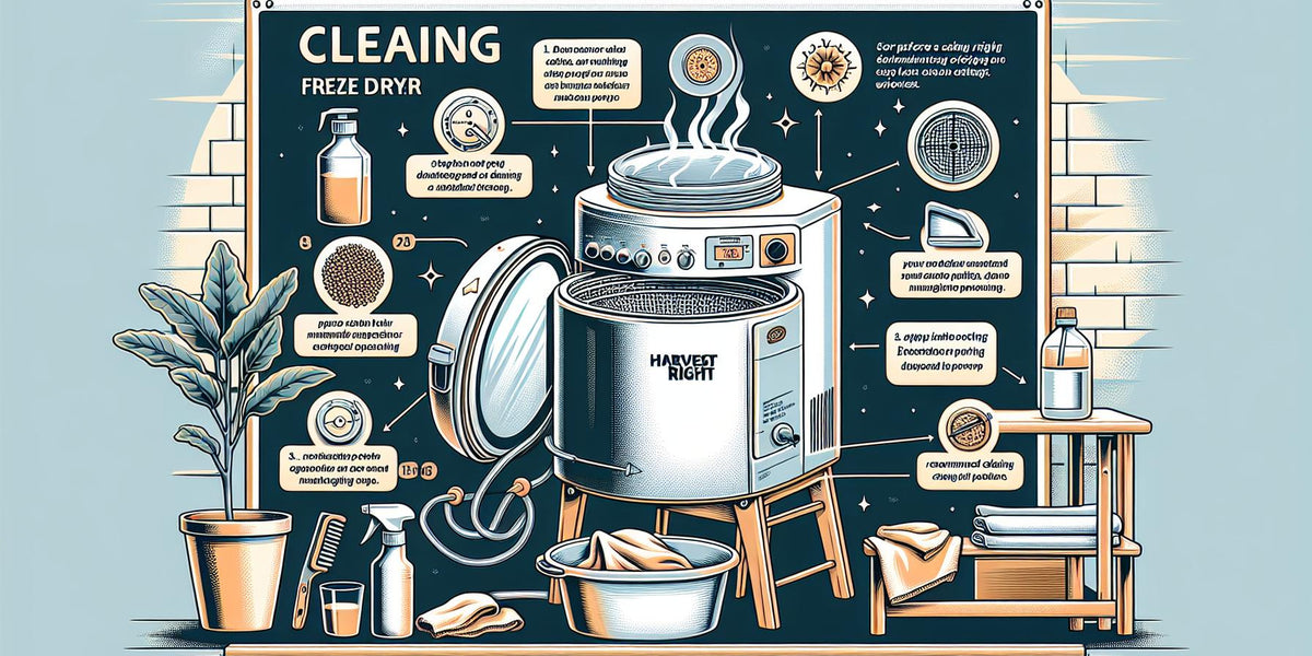 How to Clean Harvest Right Freeze Dryer | Key Maintenance Tips — Green ...