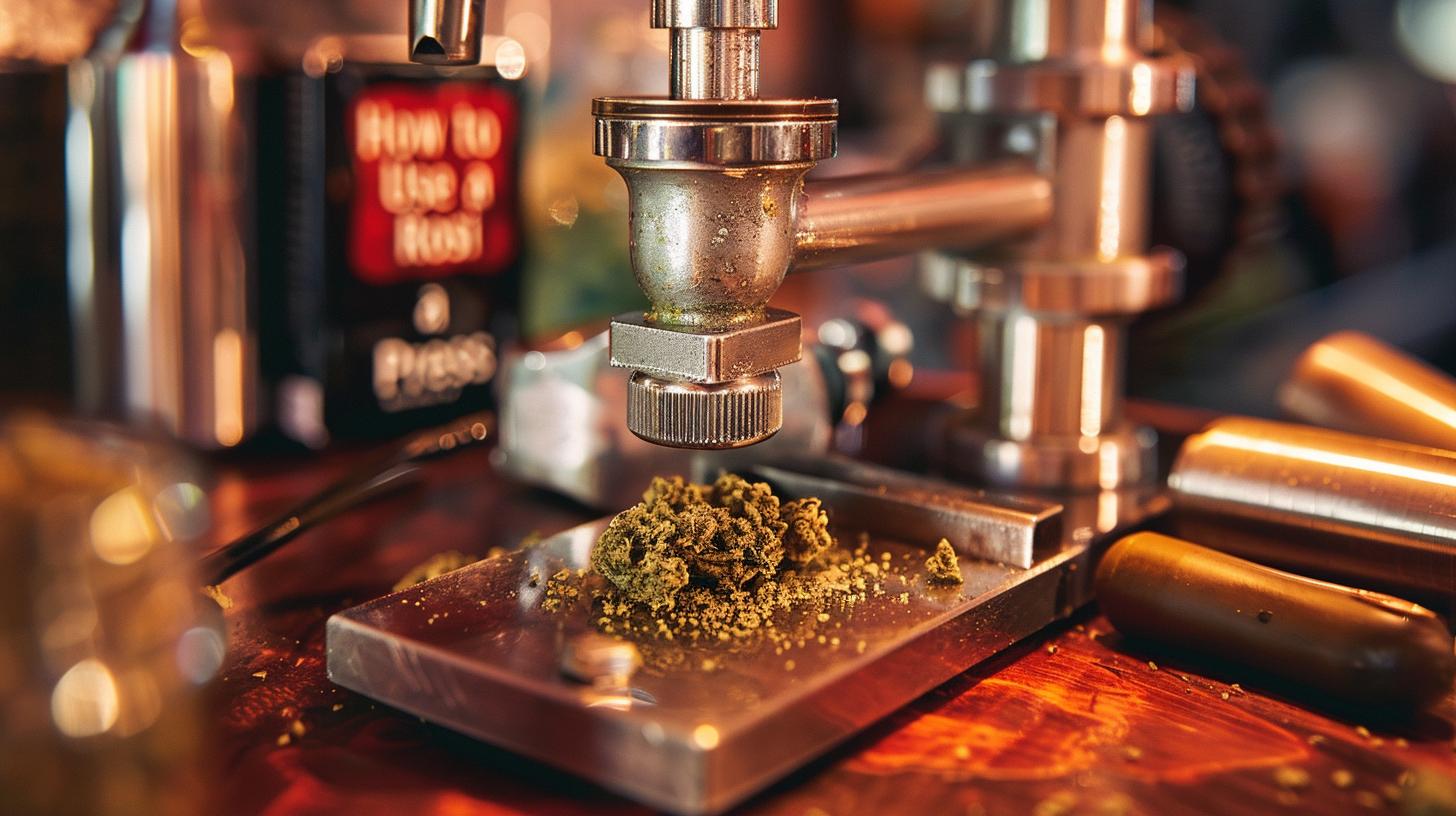 How to Use a Rosin Press | Complete Guide - Green Thumb Depot