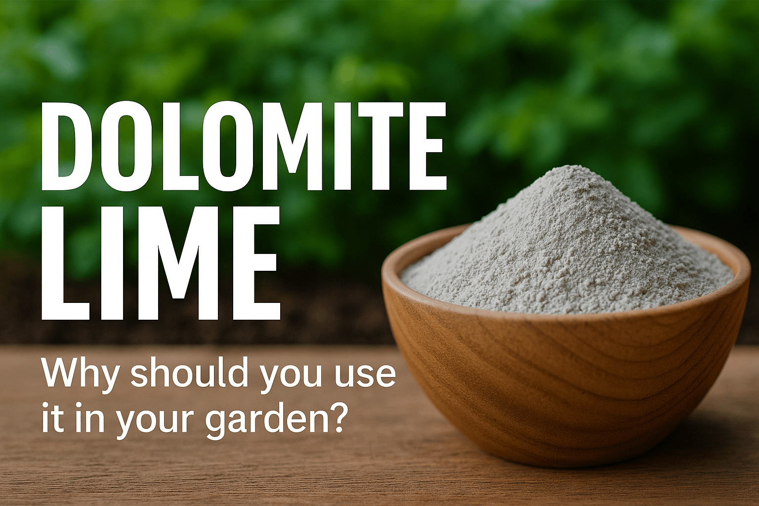 How to Use Dolomite Lime for Healthier Soil and Stronger Plants - Green Thumb Depot