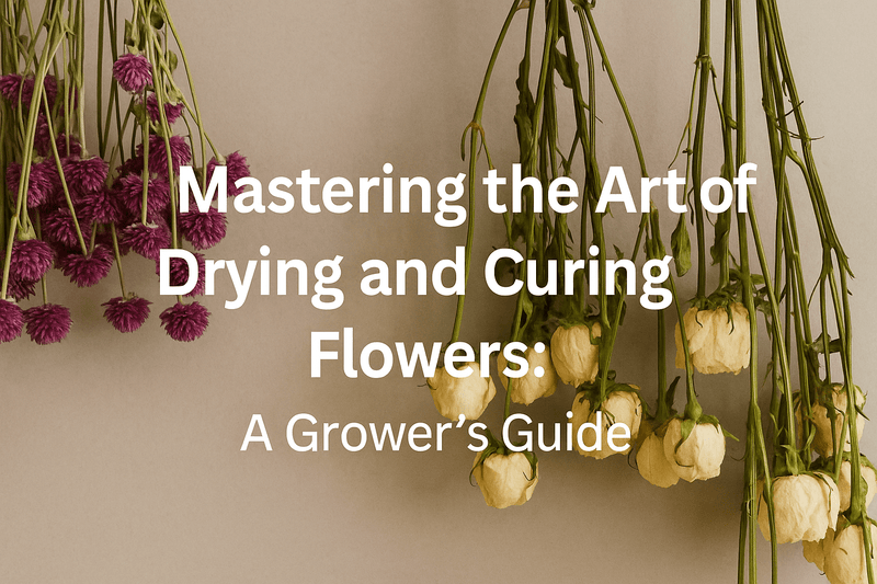 Mastering the Art of Drying and Curing Flowers: A Grower's Guide - Green Thumb Depot