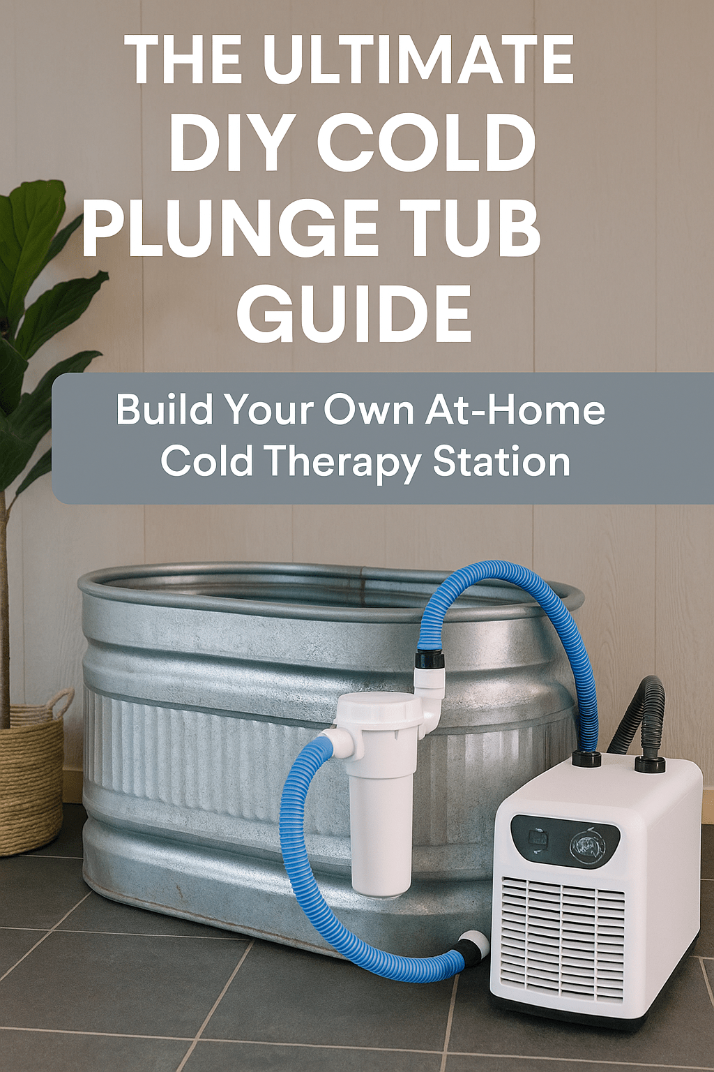 The Ultimate DIY Cold Plunge Tub Guide: Build Your Own At-Home Cold Therapy Station - Green Thumb Depot