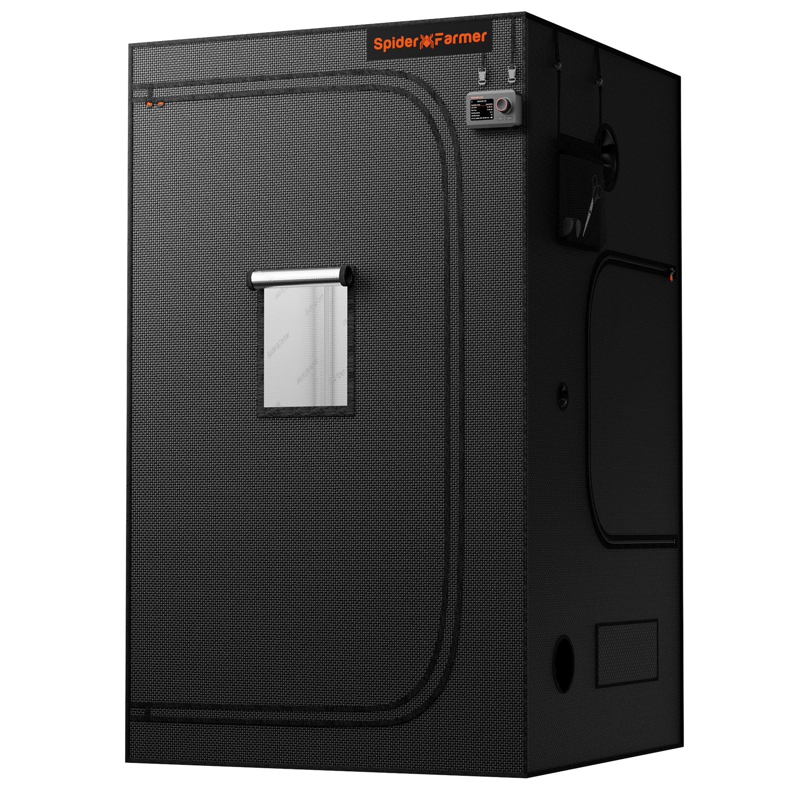 Spider Farmer® 4’x4’x6.5′ 120cm x 120cm x 200cm Indoor Grow Tent 1680D Hydroponic Plant Room for Optimal Plant Growth & Climate Control
