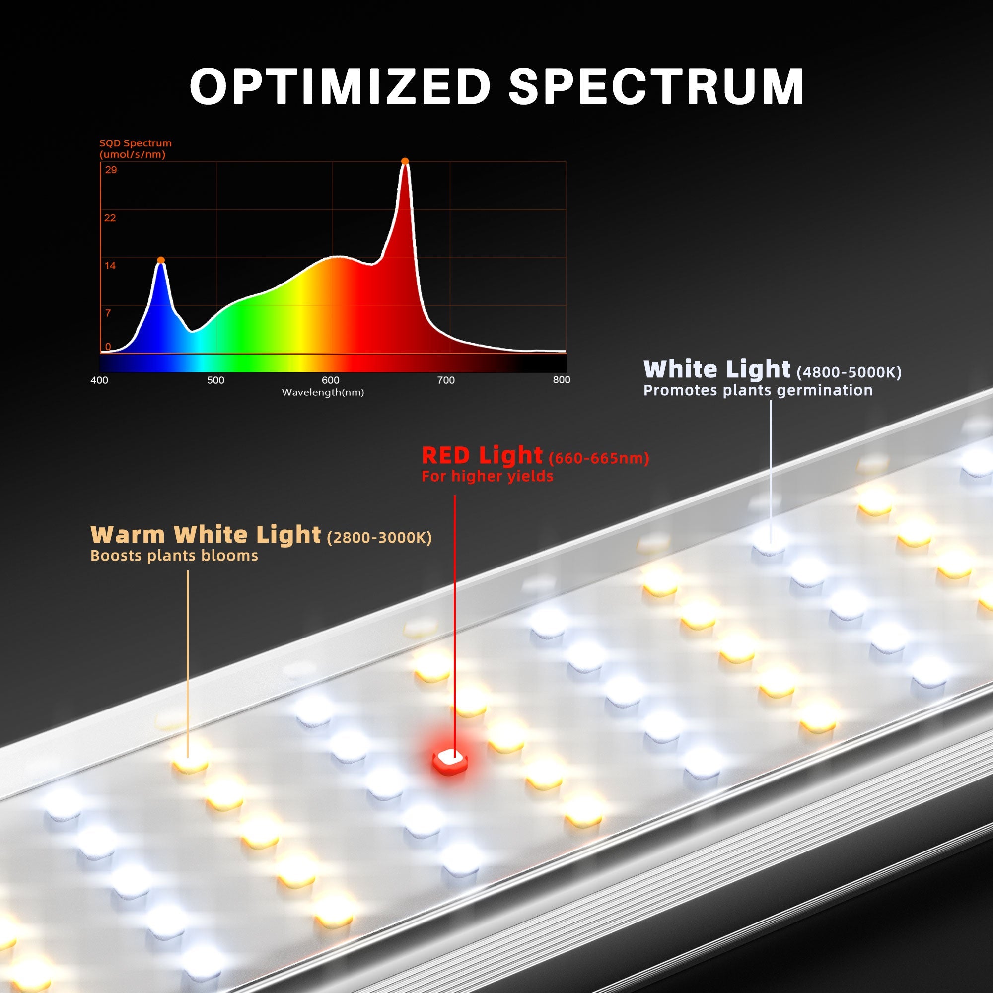 2024 New Spider Farmer®SE1000W EVO LED Grow Light Dimmable Commercial Vertical Farming Samsung LM301H EVO - Green Thumb Depot