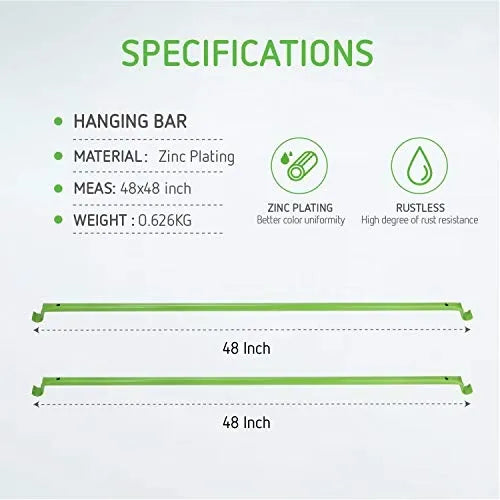 Vivosun Grow Tent Support Pole Hanging Bar for 2x4ft Grow Tent
