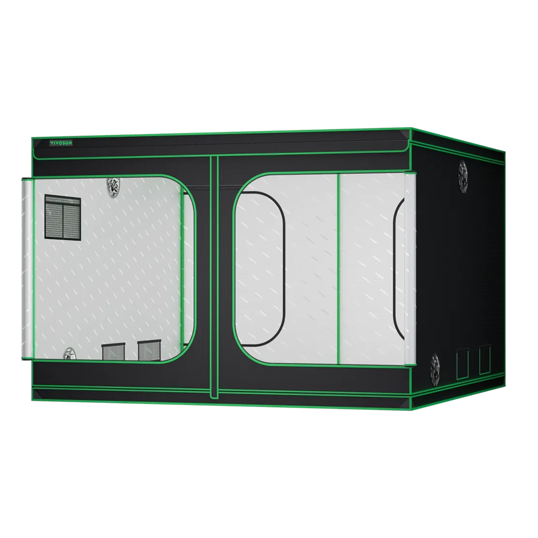 Vivosun Grow Tent 10x10 S108, 24-32 Plants Use, 600D Light-proof Oxford