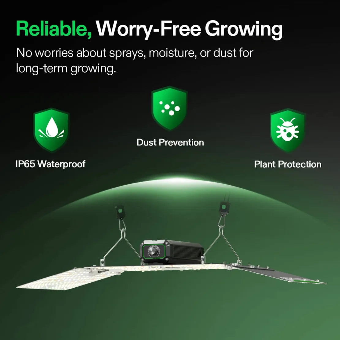 Vivosun LumaLight LED Grow Light, Full Spectrum Plant Light, 200W Smart Dimmable & High PPFD for Indoor Plants Seedling Vegetables Bloom