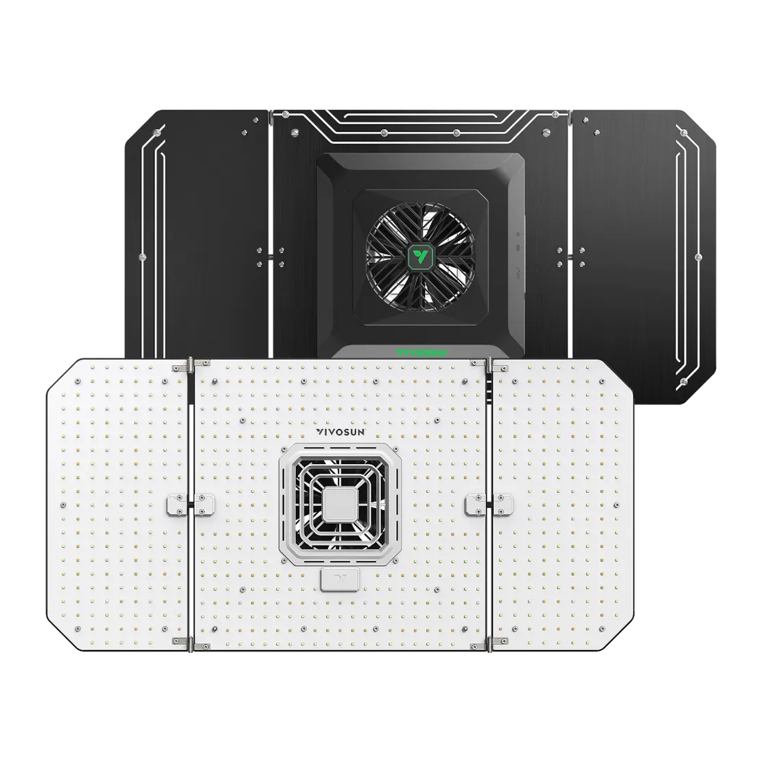 Vivosun AeroLight Wing AW200SE Full Spectrum LED Grow Light 200W, with Integrated Circulation Fan, Compatible with APP, 4 x 2 Ft. Coverage