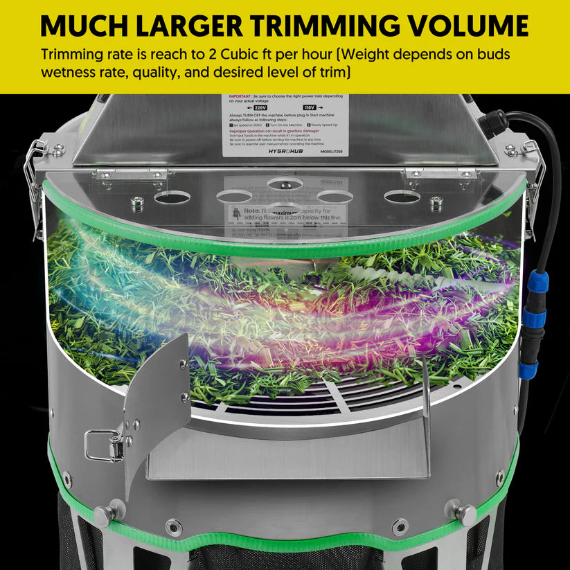 Hygrohub T250pro Bud Trimming Machine