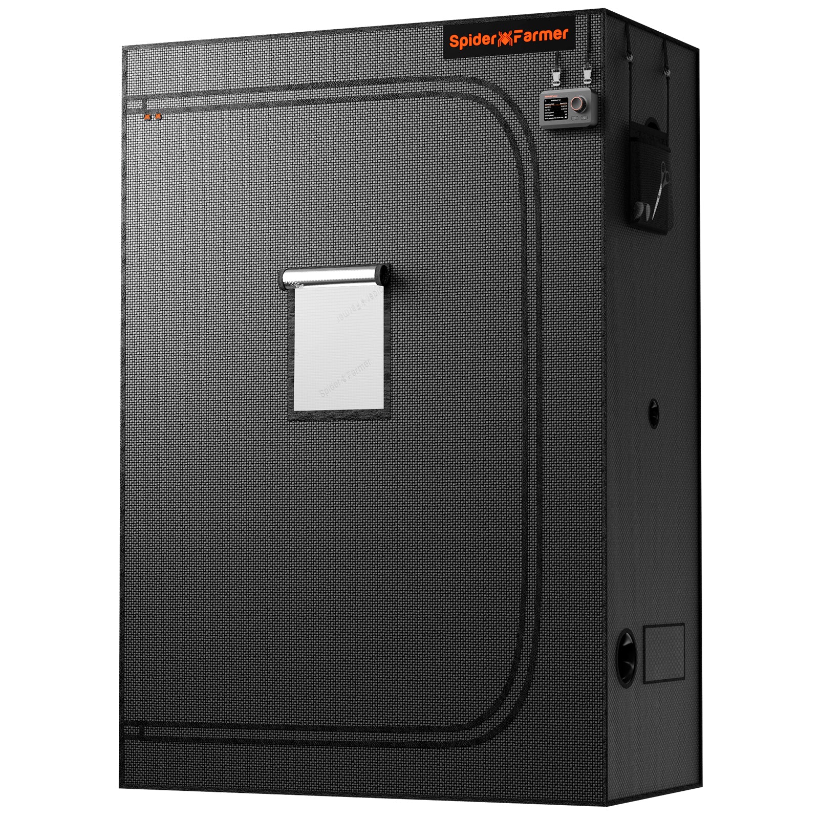 Spider Farmer® 4.6’x2.3’x6.5′ 140cm x 70cm x 200cm Indoor Grow Tent 1680D Hydroponic Plant Room for Optimal Plant Growth & Climate Control