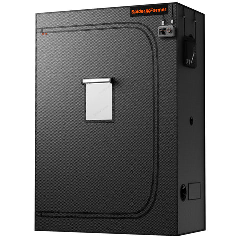 Spider Farmer® 4.6’x2.3’x6.5′ 140cm x 70cm x 200cm Indoor Grow Tent 1680D Hydroponic Plant Room for Optimal Plant Growth & Climate Control
