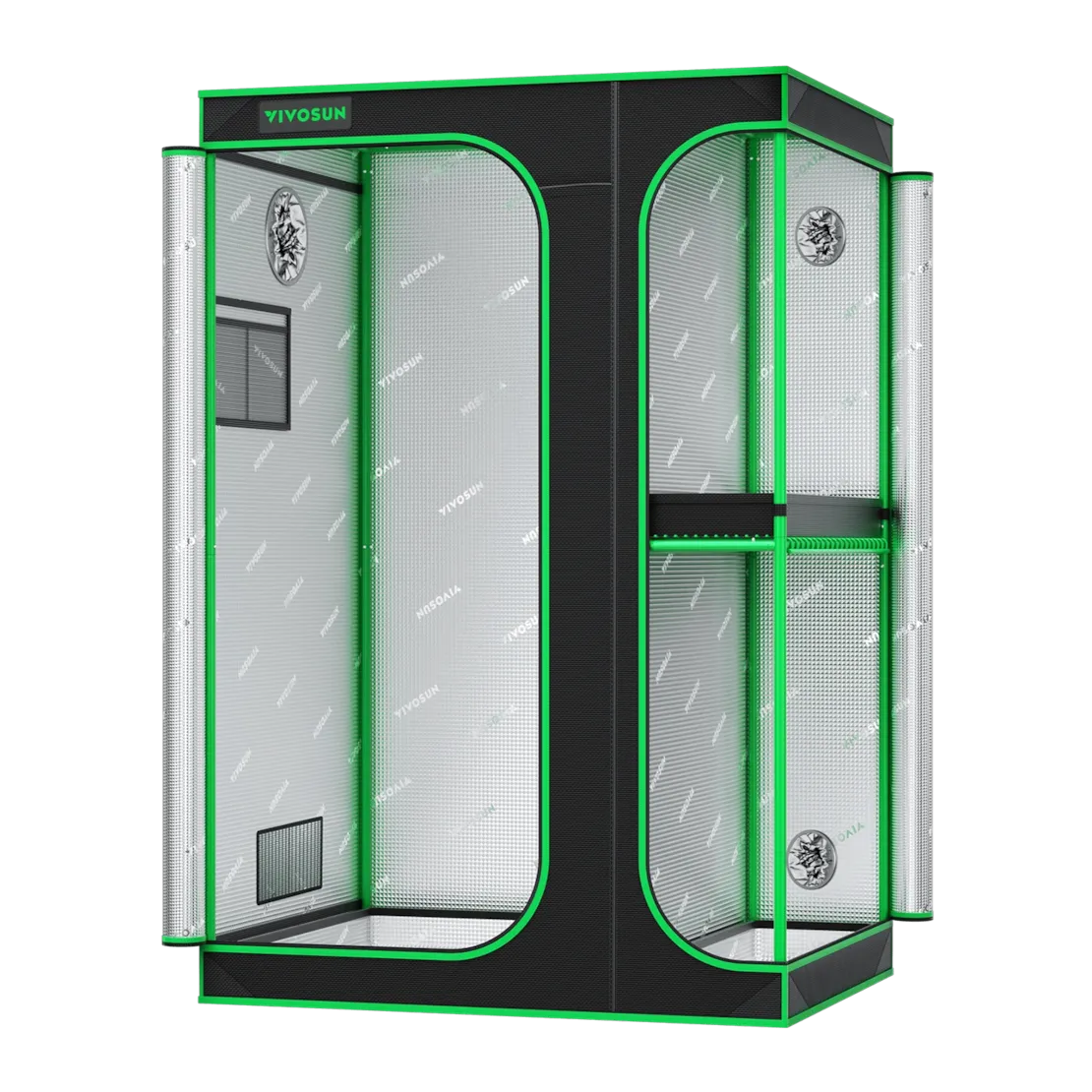 Vivosun 2-in-1 Grow Tent 3x4 D436, 2-4 Plants Use, with Multi-Chamber