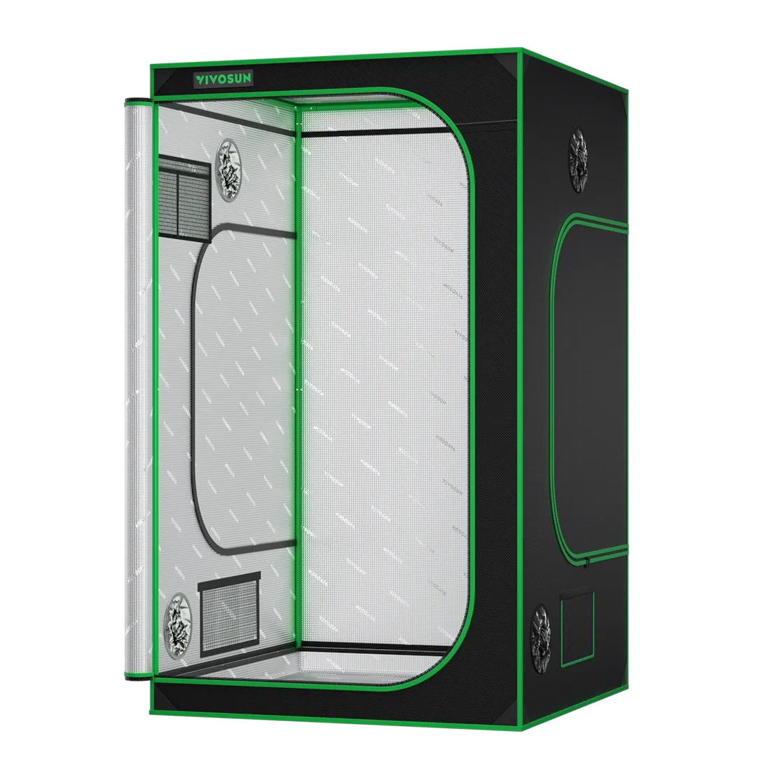 Vivosun Grow Tent 4x4 S448, 4-8 Plants Use, 600D Light-proof Oxford