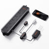 Spider Farmer GGS AC5 Power Strip with 5 Outlets for Grow Tent Climate Control, Featuring Temperature, Humidity, VPD Monitoring, Scheduling, Historical Data Tracking, Bluetooth & WiFi Connectivity