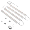 Spider Farmer Dimmable Pro GlowBar 1FT Full Spectrum LED Grow Light Strips for Indoor Plants, IP65 Waterproof, Linkable, Energy-Efficient & Easy Install, Ideal for Plant Stand & Greenhouse (4 Pack)