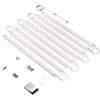 Spider Farmer Pro GlowBar 3FT Full Spectrum LED Grow Light Strips for Indoor Plants, IP65 Waterproof, Linkable, Energy-Efficient & Easy Install, Ideal for Plant Stand & Greenhouse (8 Pack)