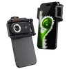 Spider Farmer 200X Microscope Magnifier – SmartPhone Lens with LED & UV, Nano Zoom, CPL, Clip-On for iPhone & Android