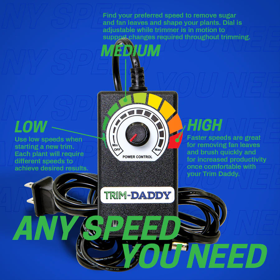 Trim-Daddy™ Variable Speed Dial Power Cord