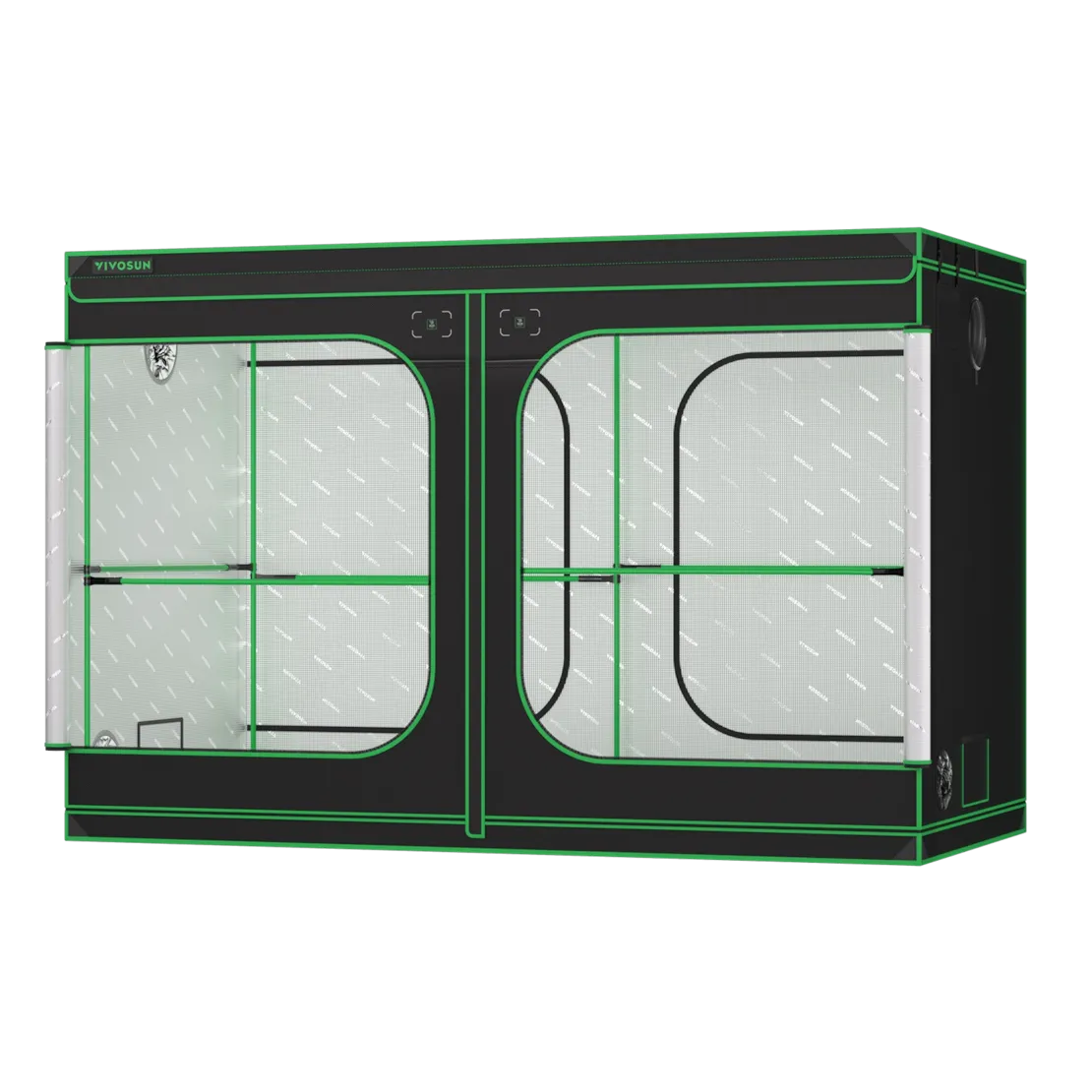 Vivosun Grow Tent Pro 5x10 P105, 12-20 Plants Use, Large Front Window
