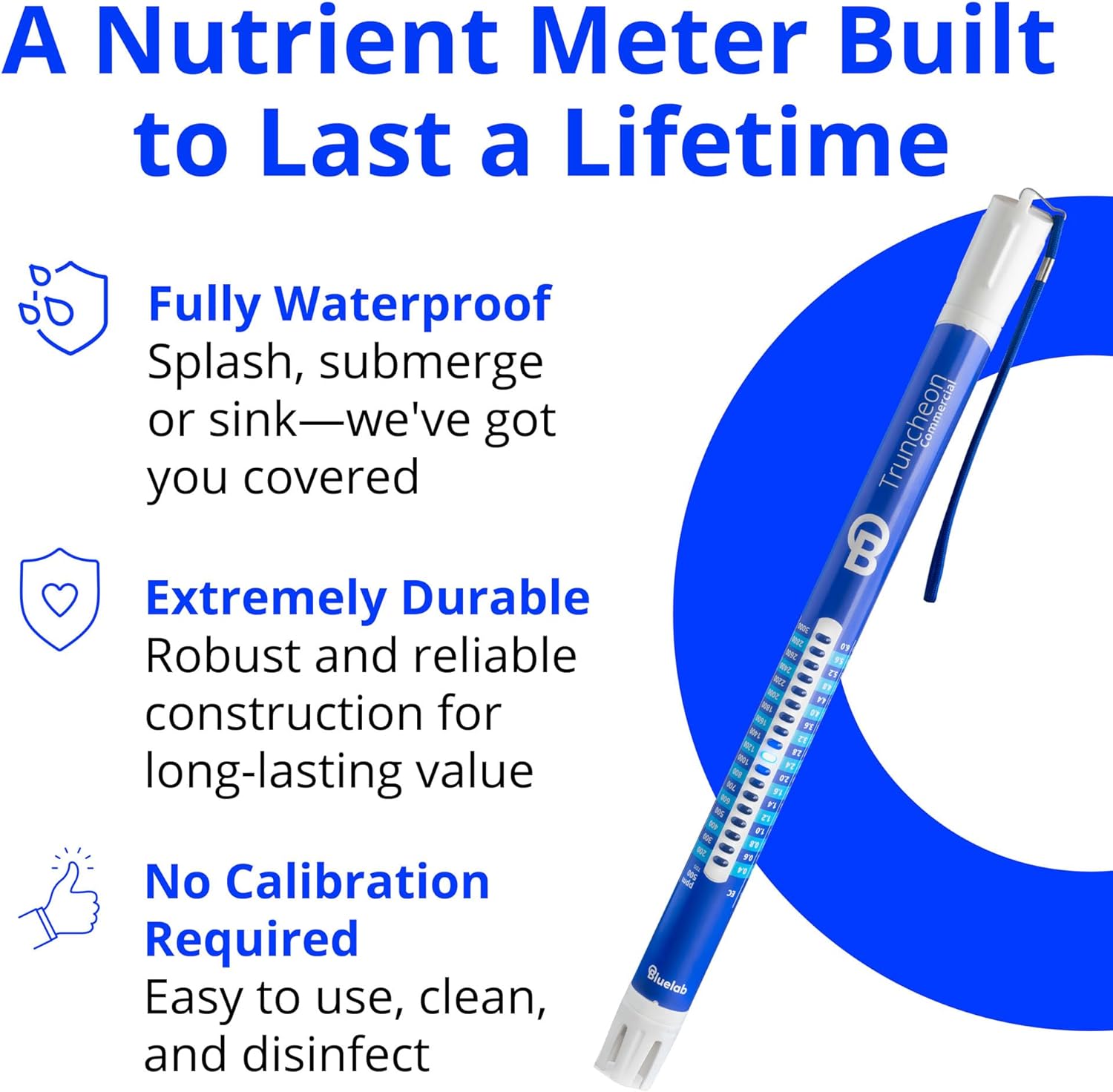 Bluelab Commercial Truncheon Nutrient Meter - Green Thumb Depot