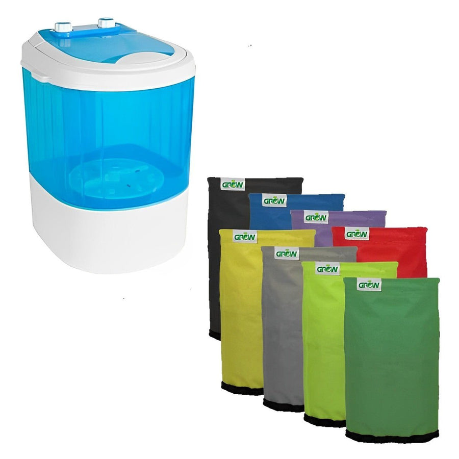Magic Bucket Ensemble Lavage Voiture 20L Avec Couvercle Et Grit Guard - Kit Menthe/Jaune