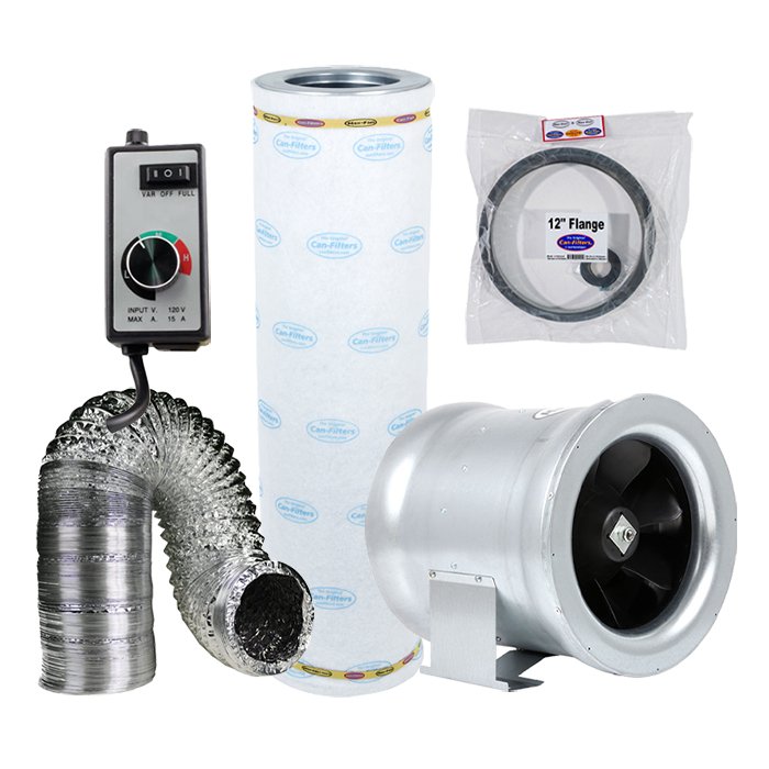 Can-Fan Ventilation and Odor Control Kit - Green Thumb Depot