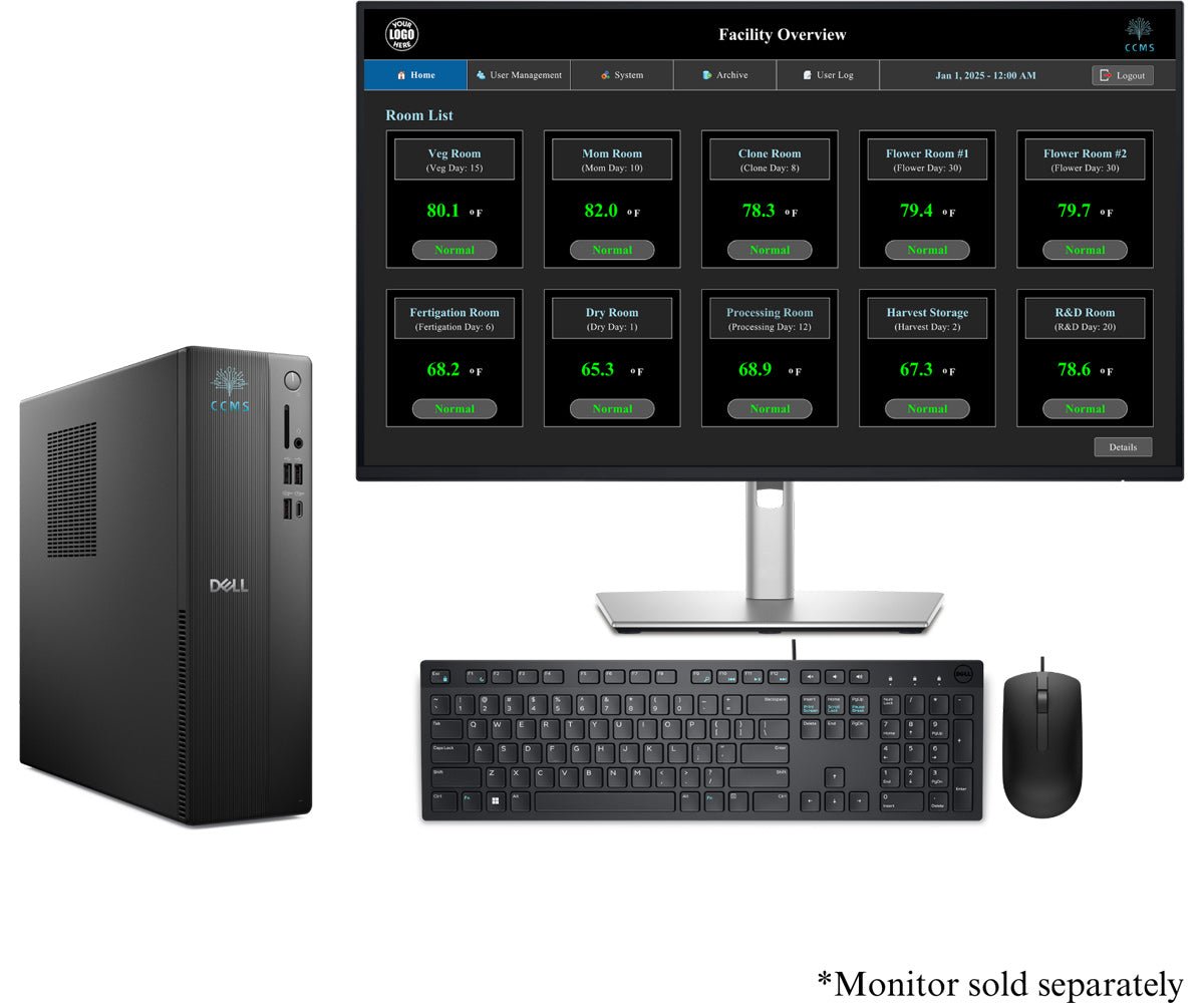 CCMS Cultivation Central Control Server - Green Thumb Depot
