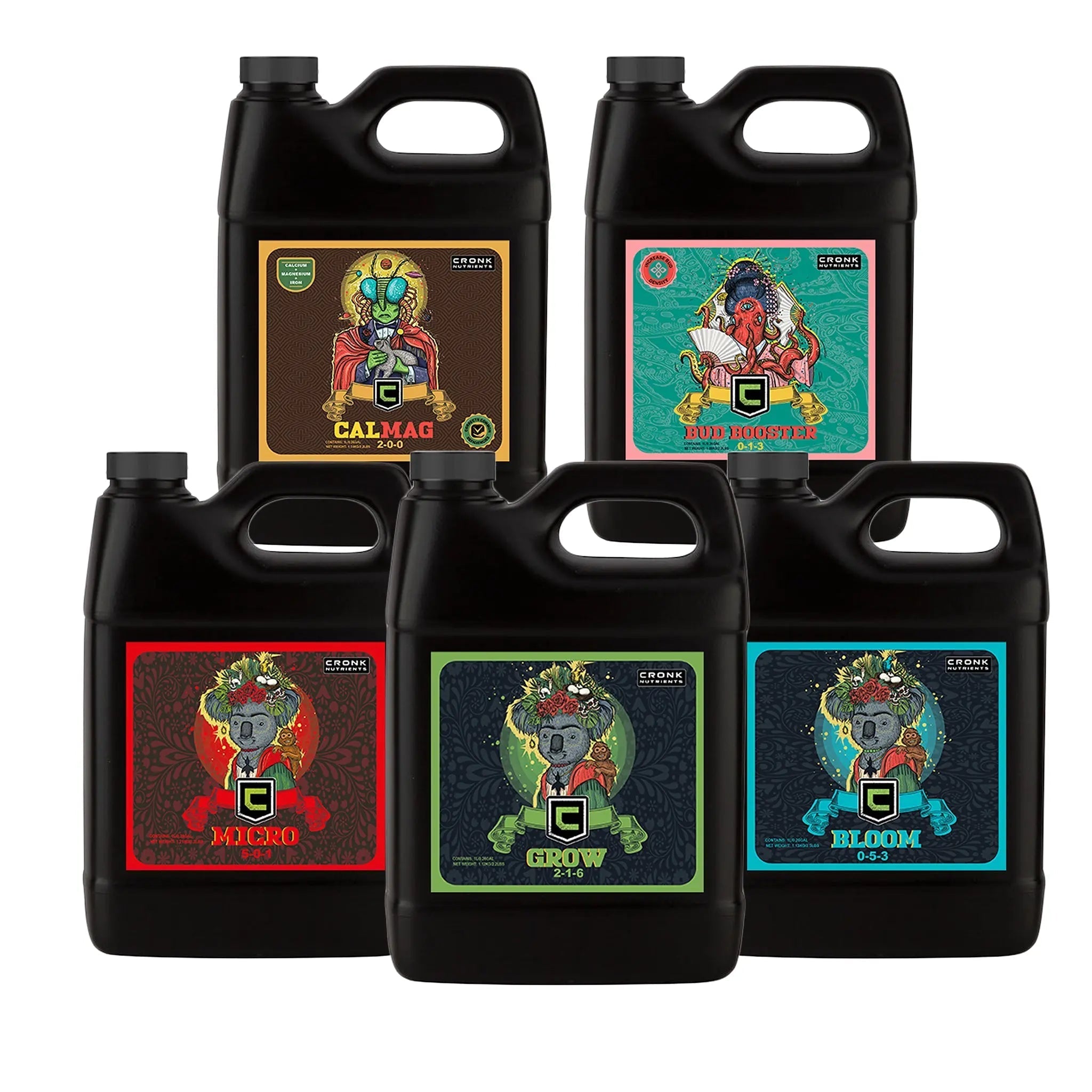 Cronk Nutrients Big Bud Kit Complete Plant Nutrient Solution - Green Thumb Depot