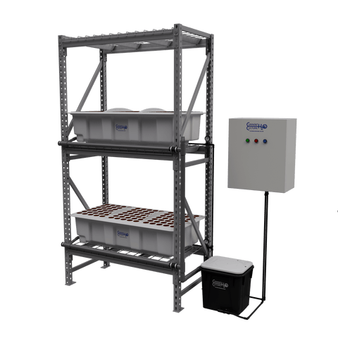 Current Culture High Pressure Aeroponic Propagation Systems (HPA) - Medialess Hydroponic Systems (With Rack)