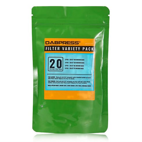 DABPRESS 2X4.5" VARIETY ROSIN BAGS - Green Thumb Depot