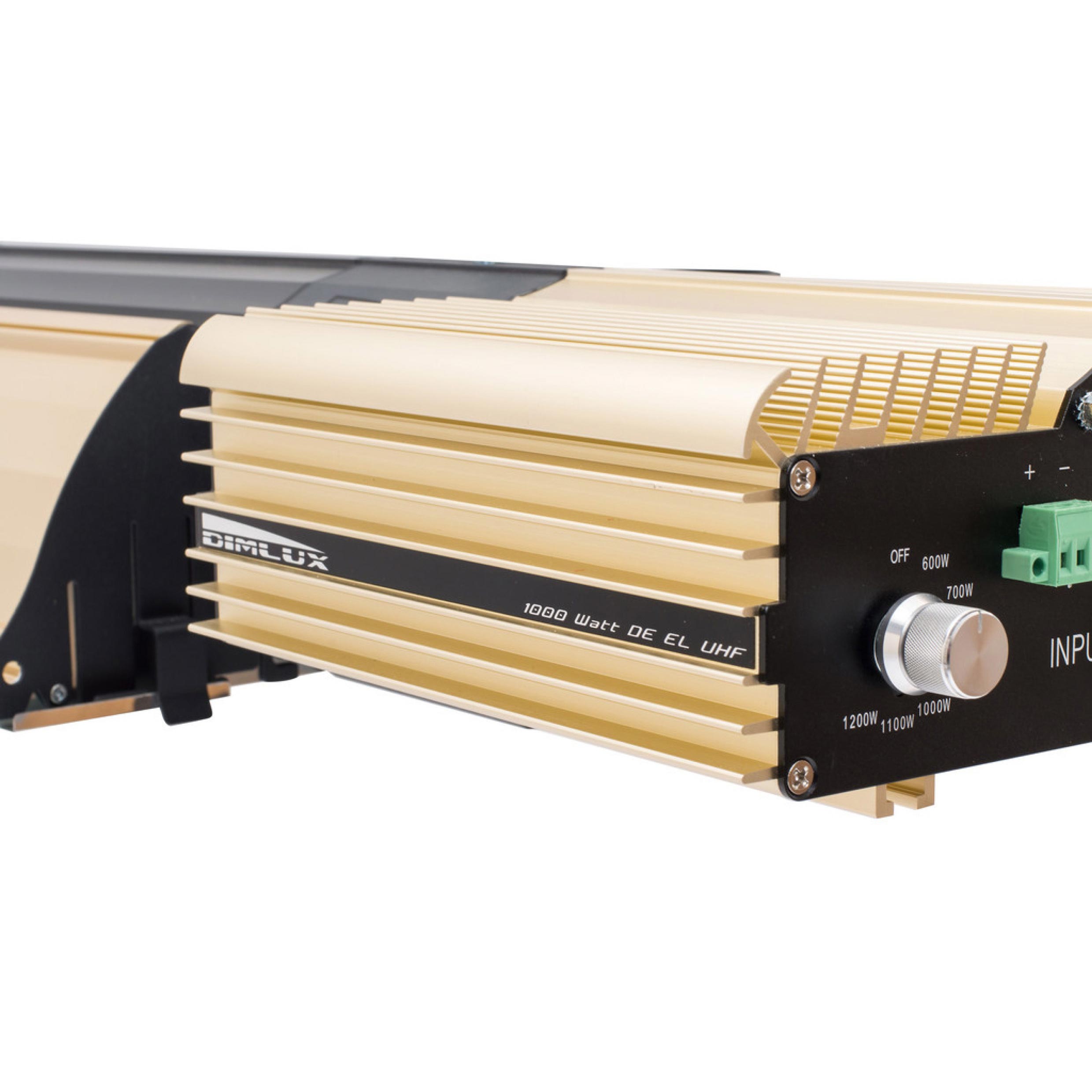 Dimlux Expert Series DE HPS Fixture w/ NanoTube – 1000w - Green Thumb Depot