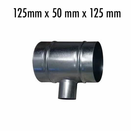 Dimlux T - Piece for Ducting Connection - Green Thumb Depot