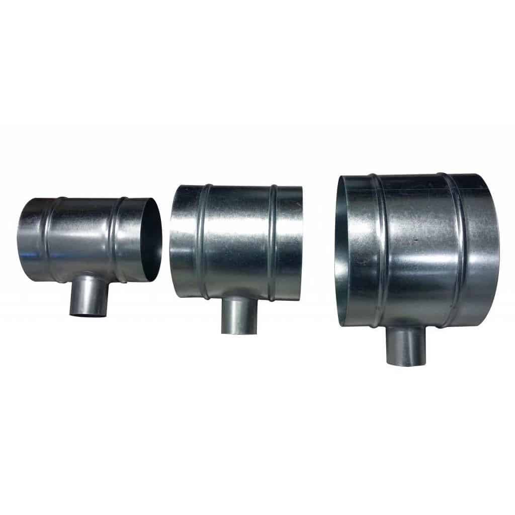 Dimlux T - Piece for Ducting Connection - Green Thumb Depot