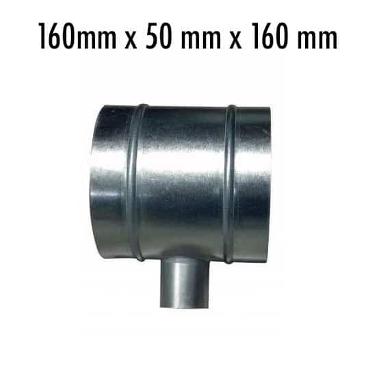 Dimlux T - Piece for Ducting Connection - Green Thumb Depot