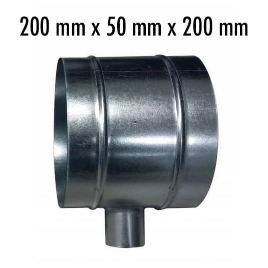 Dimlux T - Piece for Ducting Connection - Green Thumb Depot
