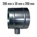 Dimlux T - Piece for Ducting Connection - Green Thumb Depot