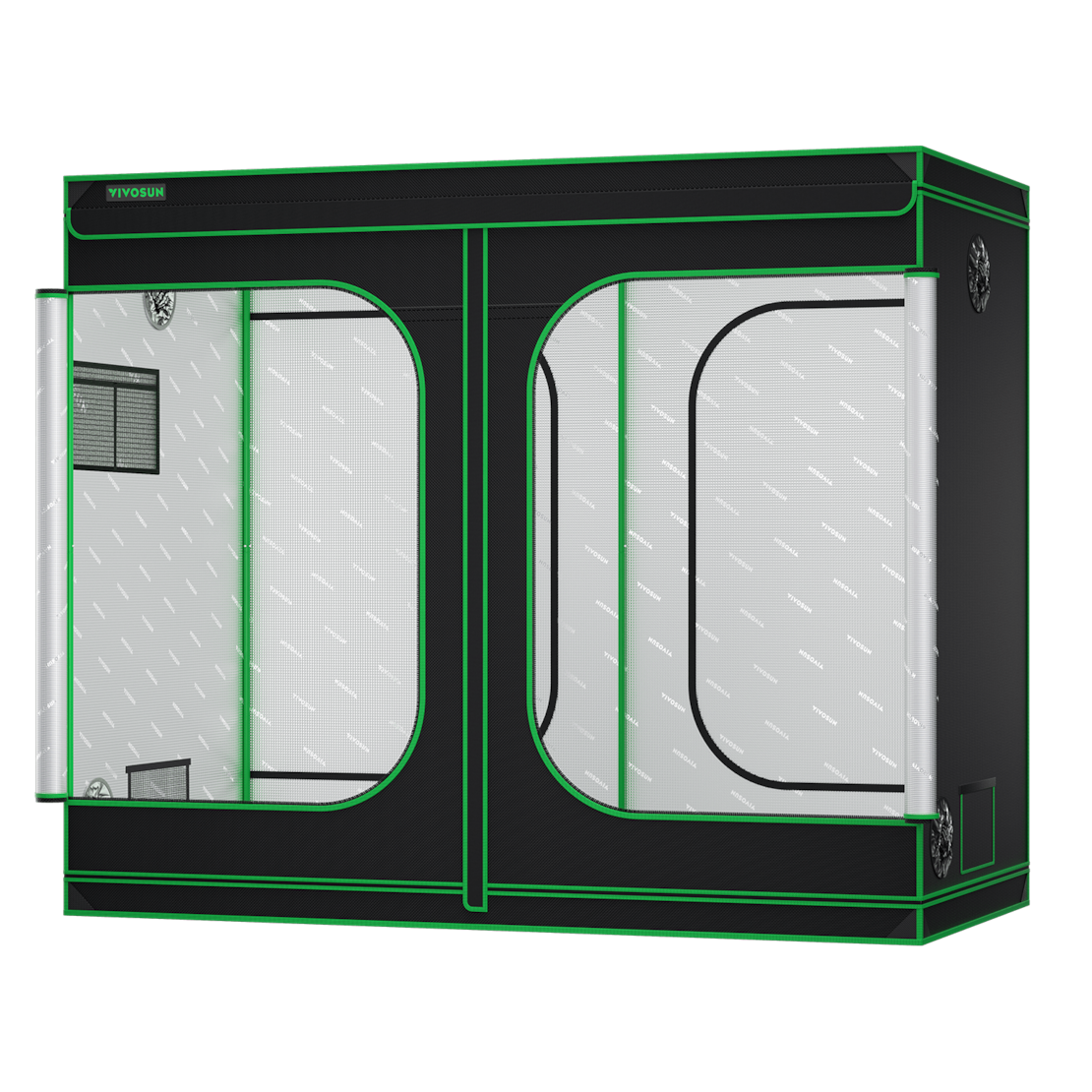 Vivosun Grow Tent 4x8 S848, 8-16 Plants Use, 600D Light-proof Oxford