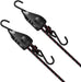 Elufah 1/4" Ratchet Tie Down Straps, 2 - Pack & 12FT Adjustable Rope Hangers - Green Thumb Depot