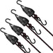 Elufah 1/4" Ratchet Tie Down Straps, 4 - Pack & 12FT Adjustable Rope Hangers - Green Thumb Depot