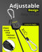 Elufah 4 - Pack 1/8" Tie - Down Ratcheting, 10ft Adjustable Length Rope Hanger - Green Thumb Depot