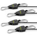 Elufah 4 - Pack 1/8" Tie - Down Ratcheting, 10ft Adjustable Length Rope Hanger - Green Thumb Depot