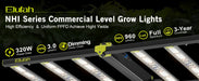 Elufah NHI3200 - 24 320 Watt LED Grow Light 2x4 Commercial - Green Thumb Depot