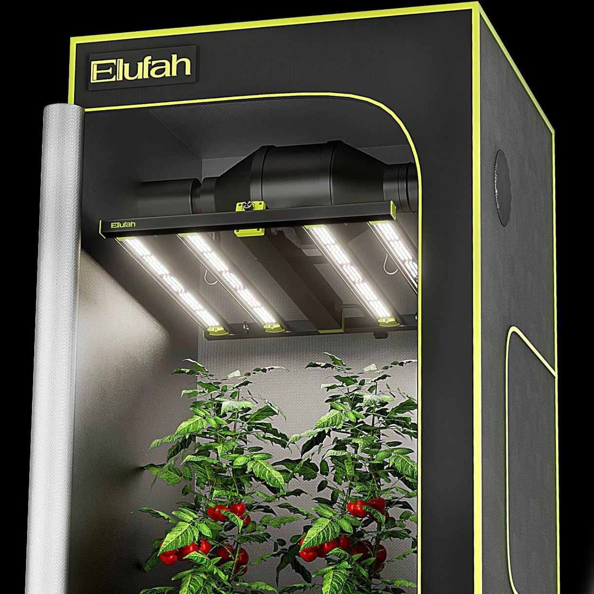 Elufah NHI3200 - 33 320 Watt LED Grow Light 3x3 Commercial Full Spectrum - Green Thumb Depot