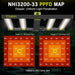 Elufah NHI3200 - 33 320 Watt LED Grow Light 3x3 Commercial Full Spectrum - Green Thumb Depot