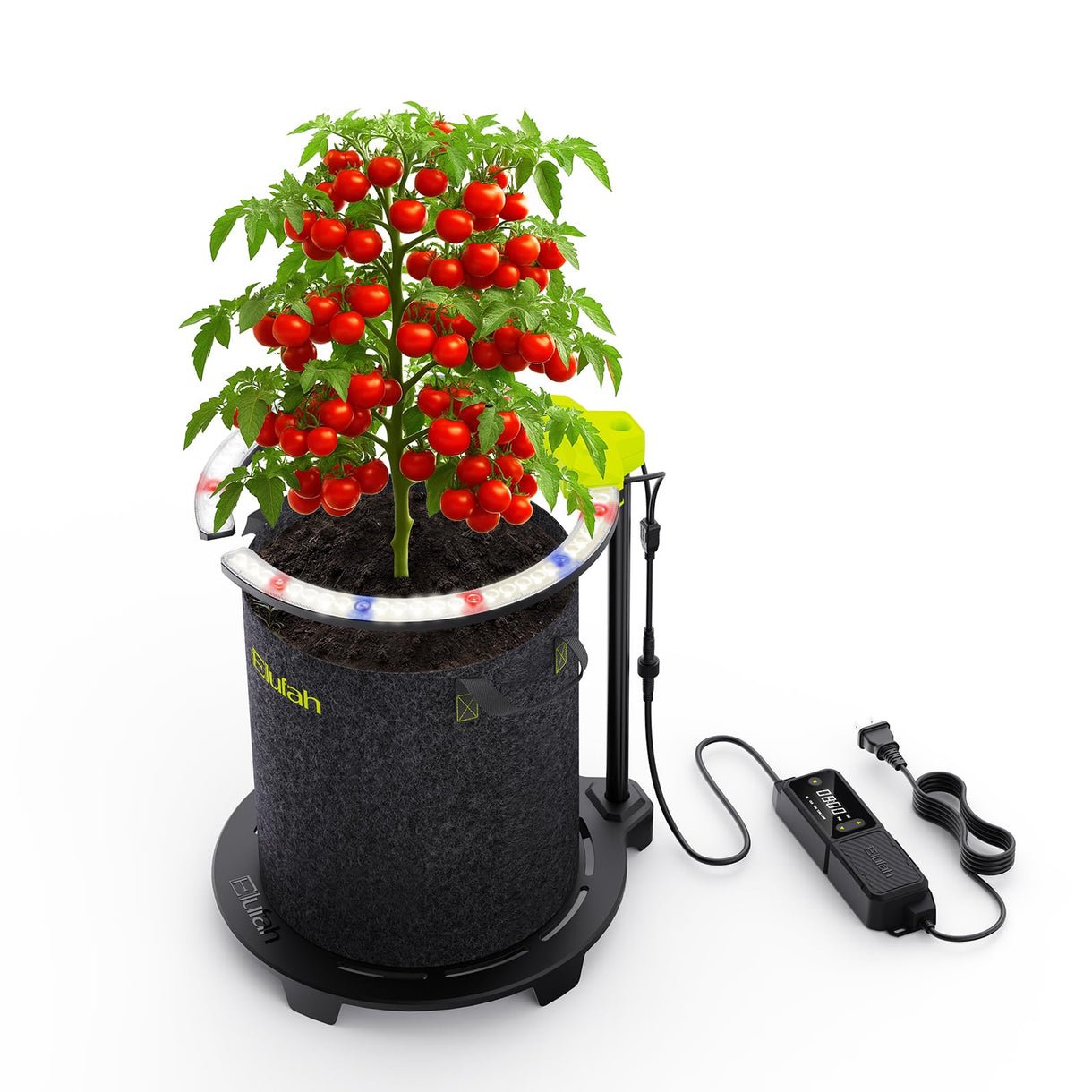 Elufah Saturn240 24 Watt Under Canopy LED Grow Light | 1 Ring Light - Green Thumb Depot