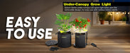 Elufah Saturn720 72 Watt Under Canopy LED Grow Light | 3 Ring Lights - Green Thumb Depot